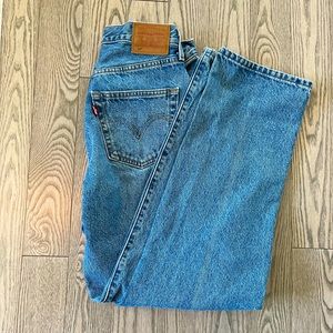 Levi’s dad jeans! 501s loose dad for, size 26. The perfect jeans.